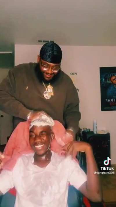 Giving your son his first waves