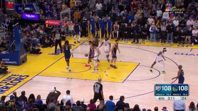 [Highlight] SGA with a saucy behind-the-back to lose Curry and drill the jumper