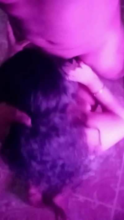 Its incredibly sensual to watch her get drunk and enjoy the ride while playing with her hairs! Couldn't stop myself creasing her soft tits and cum in between them!