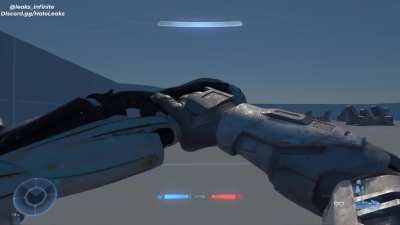 Storm Rifle in Halo Infinite (possibly a left over)
