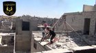 Fully functioning trebuchet used in modern warfare!! (syrian civil war)