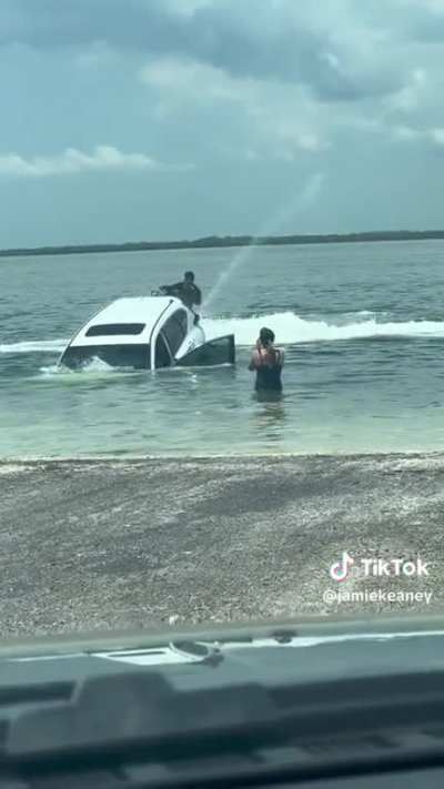 When you forget to not leave the car!