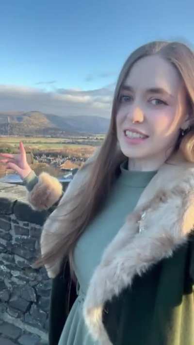 Stirling looking pretty in the cold 