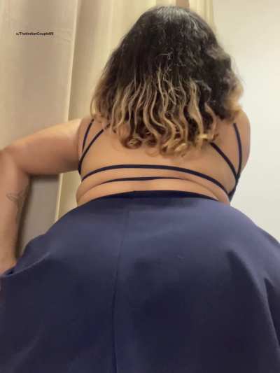 My thick Indian booty had something to say to you 