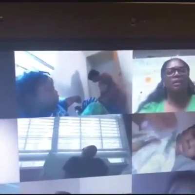 I’m fucking done with zoom (not sure if NFSW because of how low the video quality is)