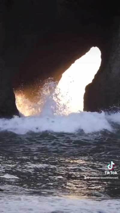 Magical Cave on the Oregon Coast