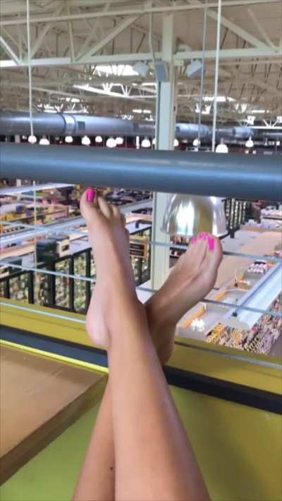 The super market got a show … I hope a 20 min vid wasn’t too long 😜😘🤗