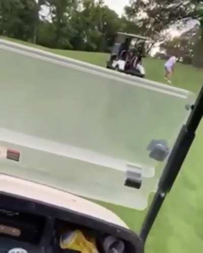 HMB while I drive the golf car