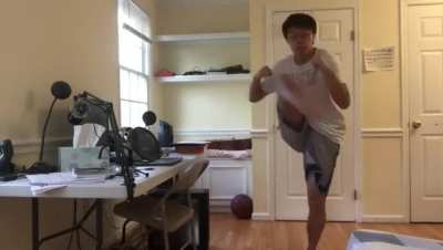 Man v Chair