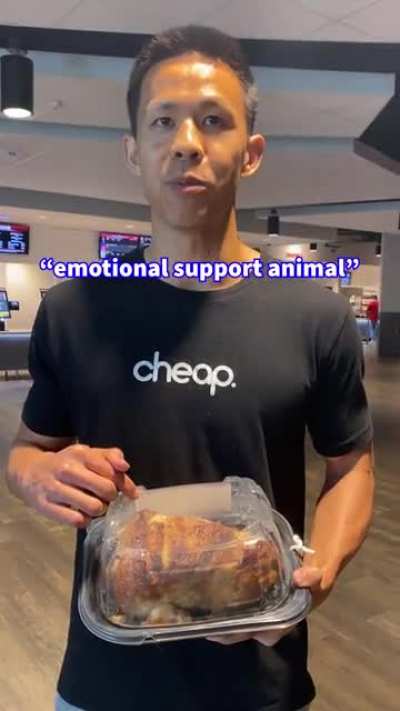 We All Need Our Support Animal. All credits to @JayandSharon page.