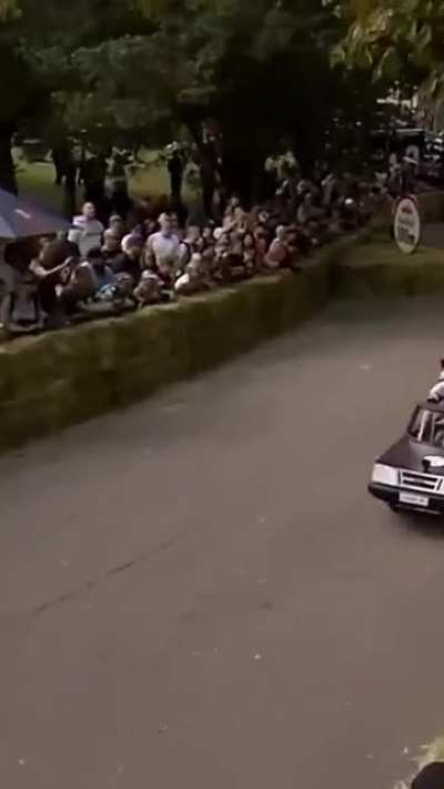 How far can a reverse soapbox make it?
