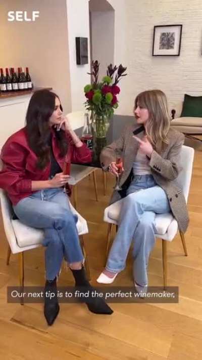 Nina and Julianne video for Self magazine
