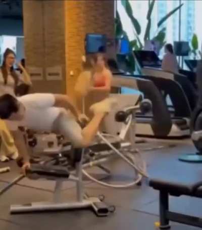 calisthenics level is impressive