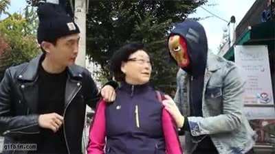 Korean Scare Prank