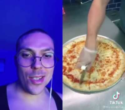 Perfectly Cut Pizza
