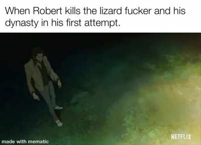 Gods was he strong then.