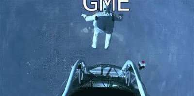 Visual of GME breaking the sound barrier on its descent