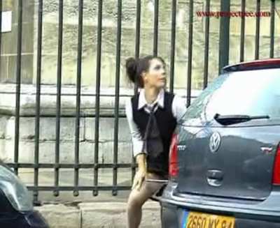 Peeing in the Street
