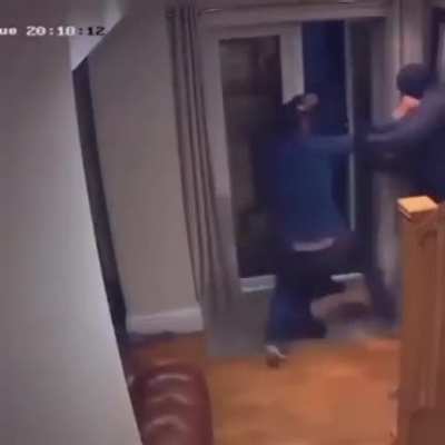 To break into a house