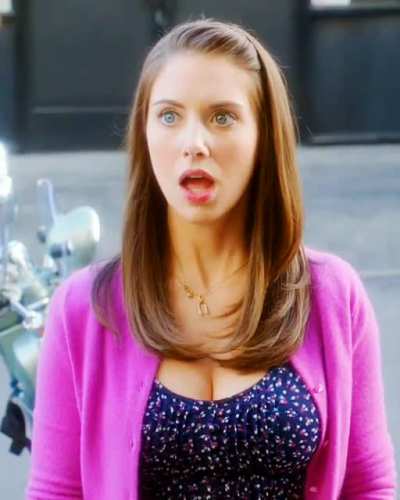 Surprised doe-eyed Annie