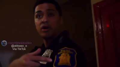 NYC Cops get lectured for not identifying themselves.