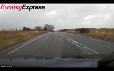 Russia: Perfectly cut car crash