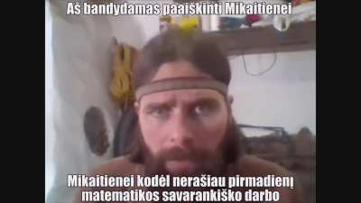 mokytoja aš