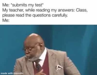 Why would you say that?