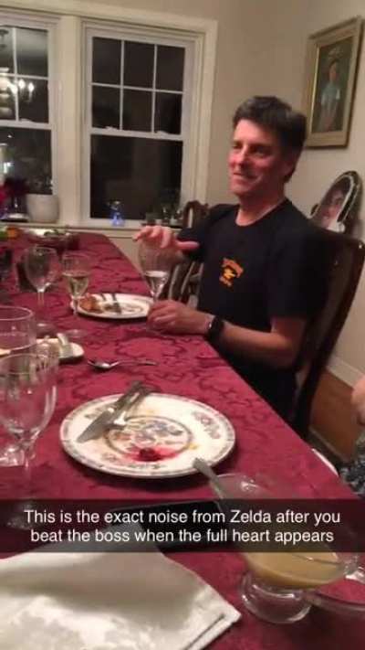 [OoT] Accidental Zelda at Thanksgiving.
