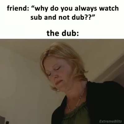 the dub: