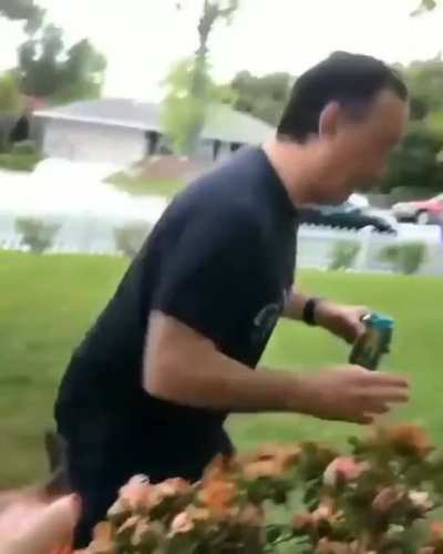 Dad doing dad things