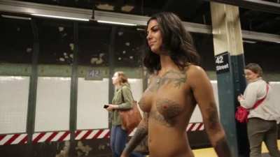 Topless around NYC