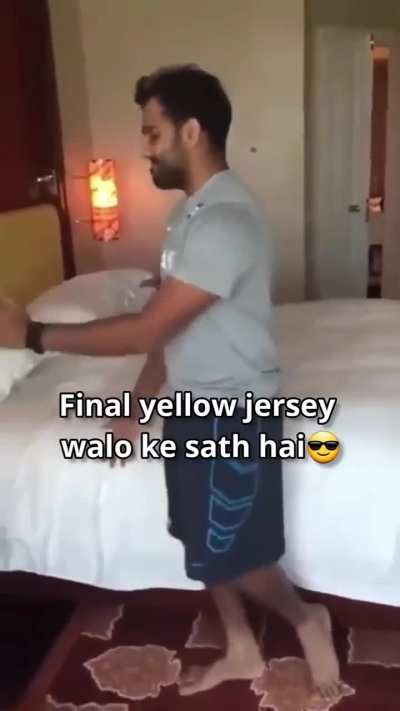 Dont worry boiss, Brohit knows how to beat a yellow team in Finals