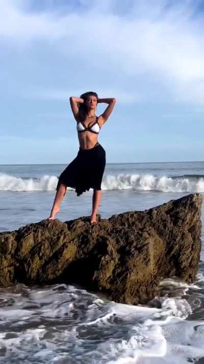 Swimsuit Photo Shoot In Malibu (Compilation), June 19, 2023