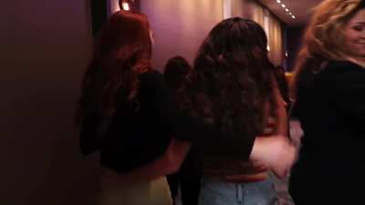 Madelaine and Vanessa from Behind