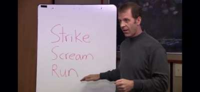 Strike, Scream, and Run