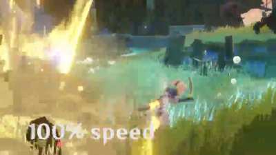 Monsters sound human at 200% speed