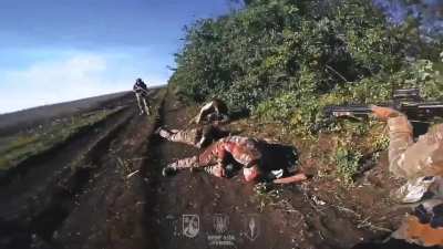 Ukrainian fighters from the 4th 
