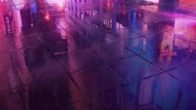3D Puddles in the Rain