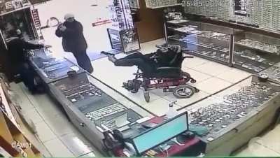 Legged robbery