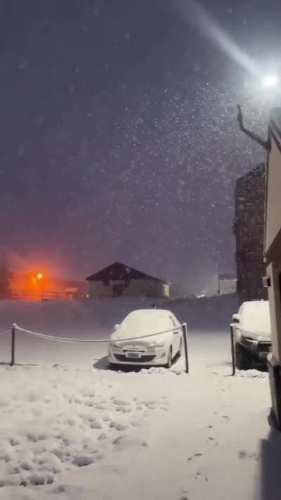 Las Leñas, está mañana 20/4/26