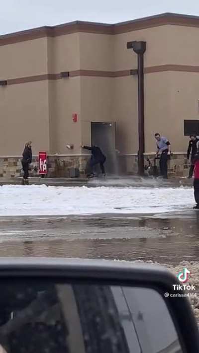 Chick-fil-A sprung a leak