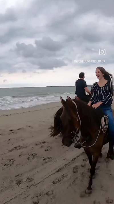 Horses are too fast