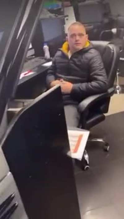 at a car dealership
