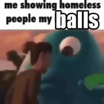 Homeless people very epicly wholesome