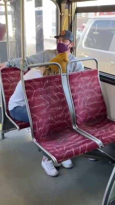 Really? On the train and in public?