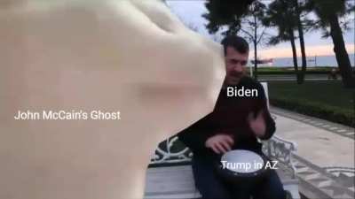 Beat him like a drum, Joe!