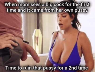 Time to get this cock back in your pussy mommy 😈