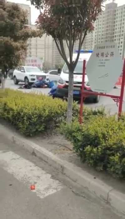Ambulance driver got fired for sure
