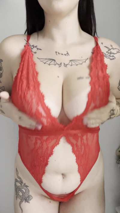 They barely fit in this bodysuit